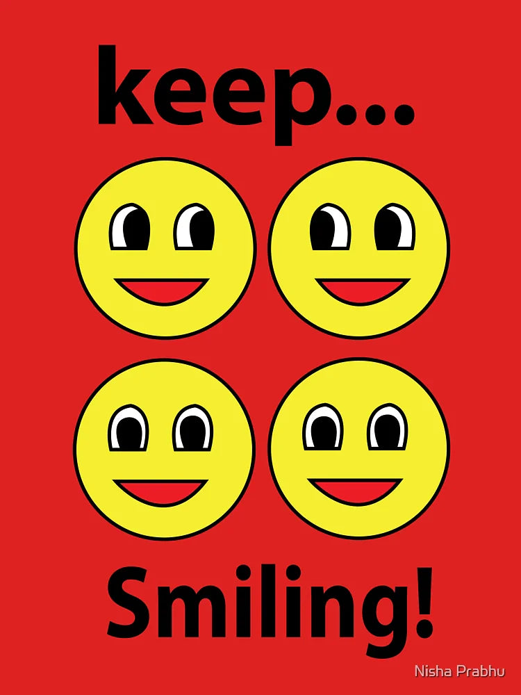 Smile Smiling Face Keep Smiling Smile Classic T-Shirt
