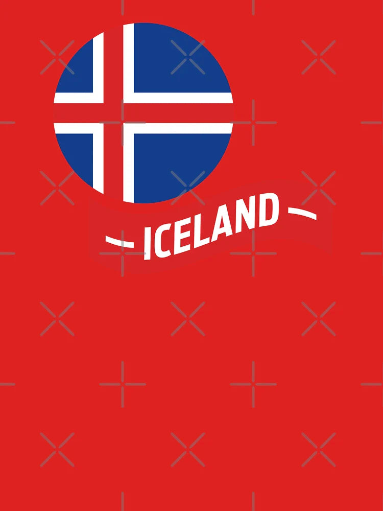 Iceland Flag Classic T-Shirt