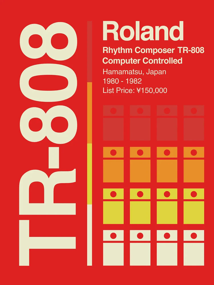 TR-808 Vertical Classic T-Shirt