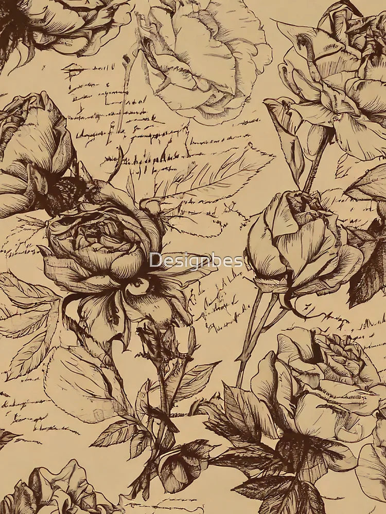 Ink Sketch Roses Classic T-Shirt