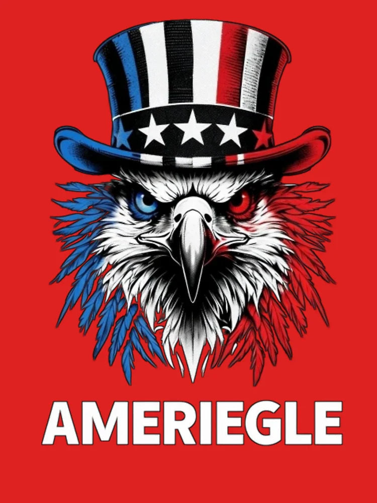 Amerieagle – Bold Patriotic Eagle Design for Independence Day Classic T-Shirt
