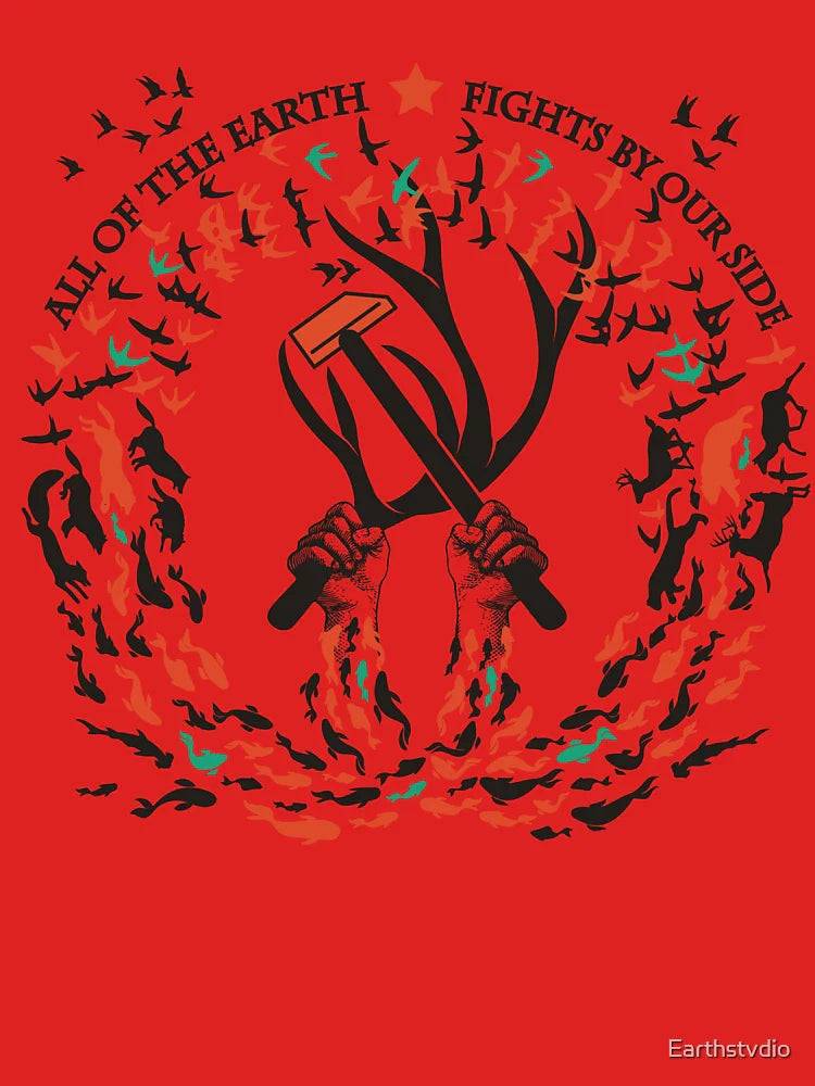 All of the Earth Fights by Our Side Classic T-Shirt