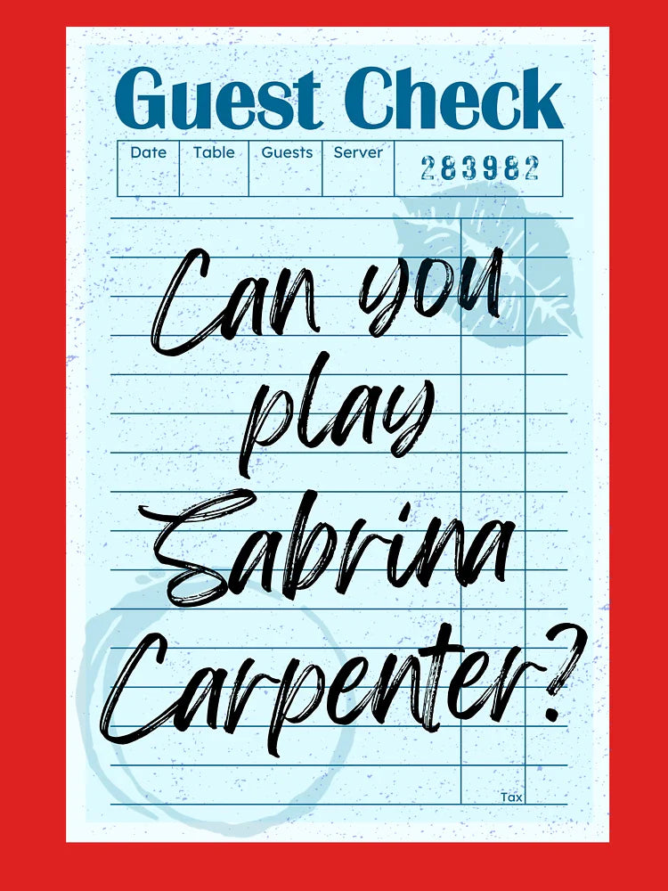 Can You Play Sabrina Blue Classic T-Shirt