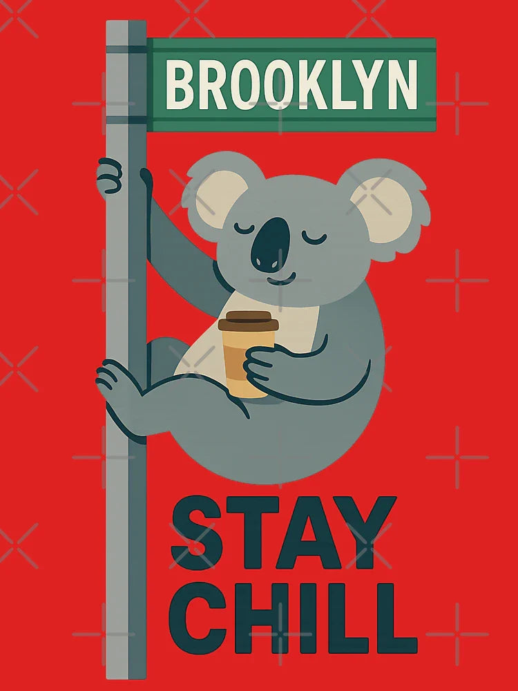 Koala in Brooklyn - Stay Chill Classic T-Shirt