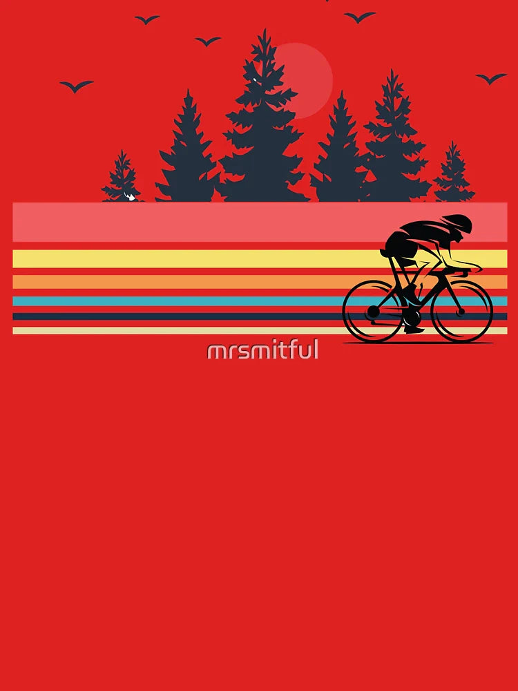 Vintage Retro Bicycle Cycling Mountain Bike Outdoor Cyclist Gifts Classic T-Shirt