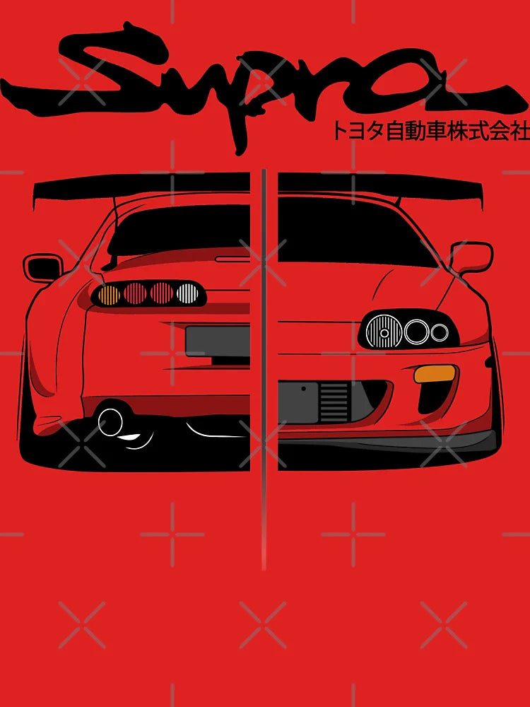 Toyota Supra MK IV - CarCorner Classic T-Shirt