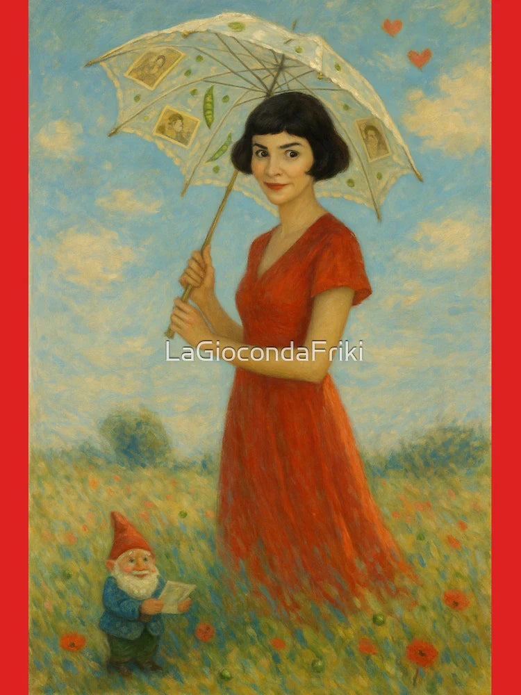 Amelie with a parasol Classic T-Shirt