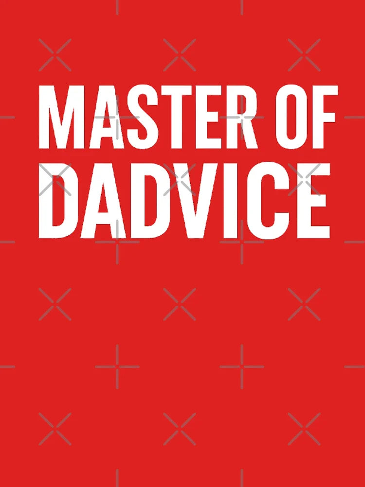 Master of Dadvice – Funny Father’s Day Quote Design Classic T-Shirt