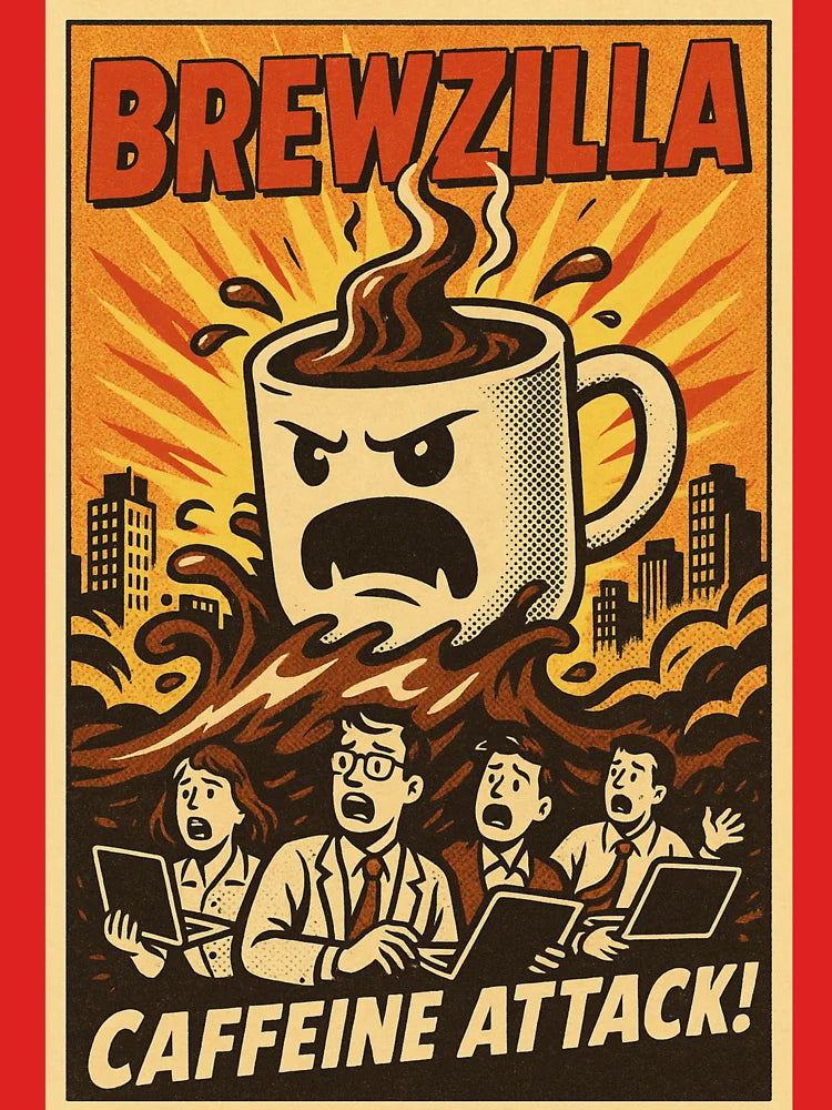 Brewzilla: Caffeine Attack! Classic T-Shirt