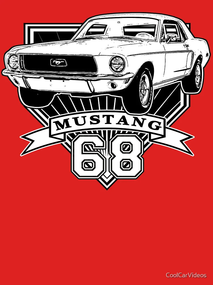 68 Mustang Coupe Classic T-Shirt