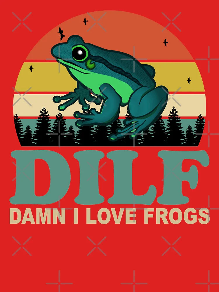 DILF Damn I Love Frogs Classic T-Shirt