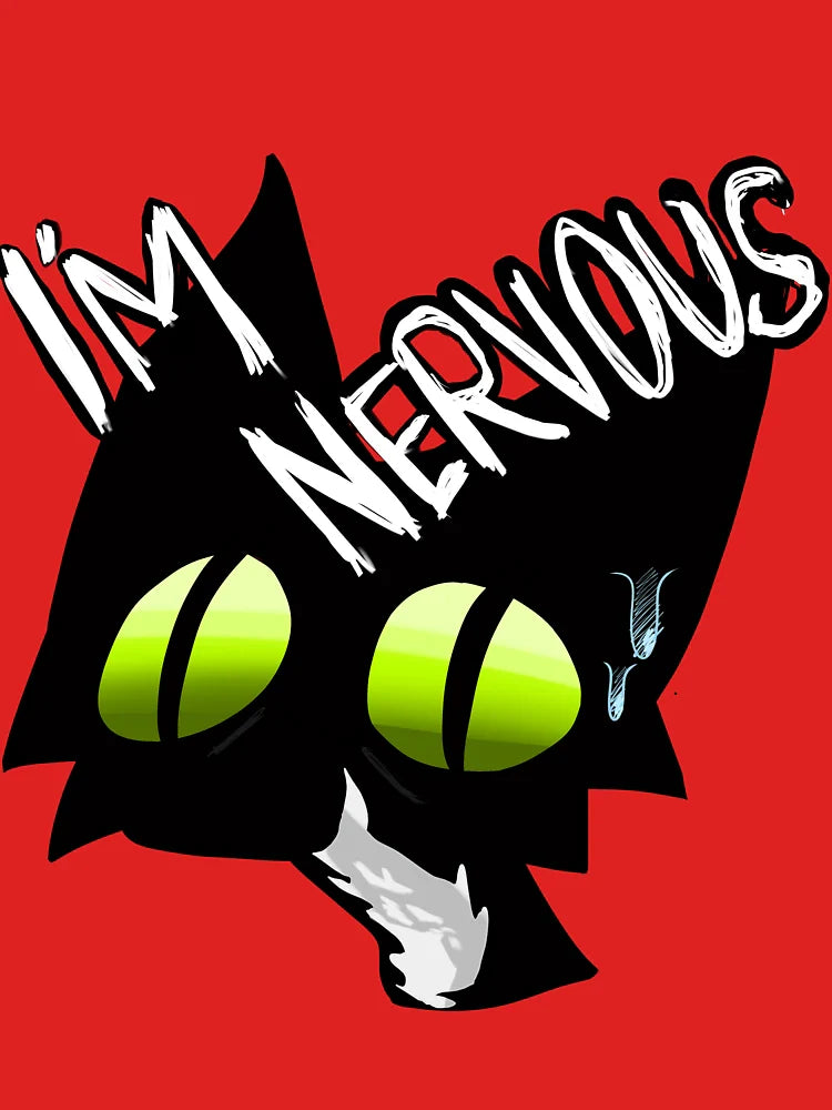 Nervous Kitty Classic T-Shirt