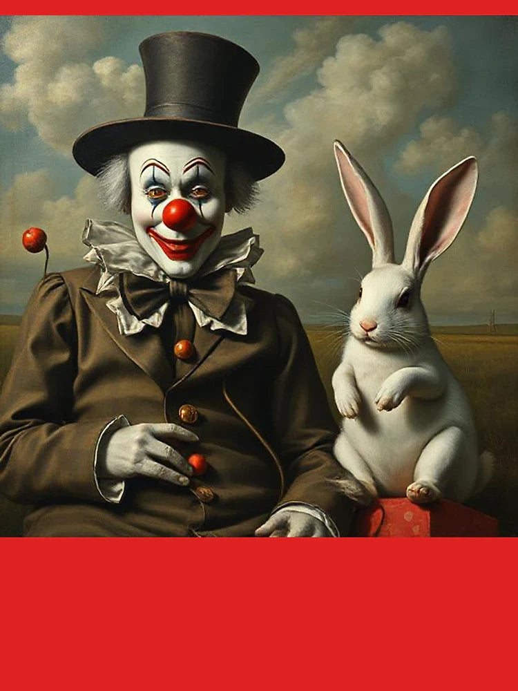 Clown and rabbit  Classic T-Shirt