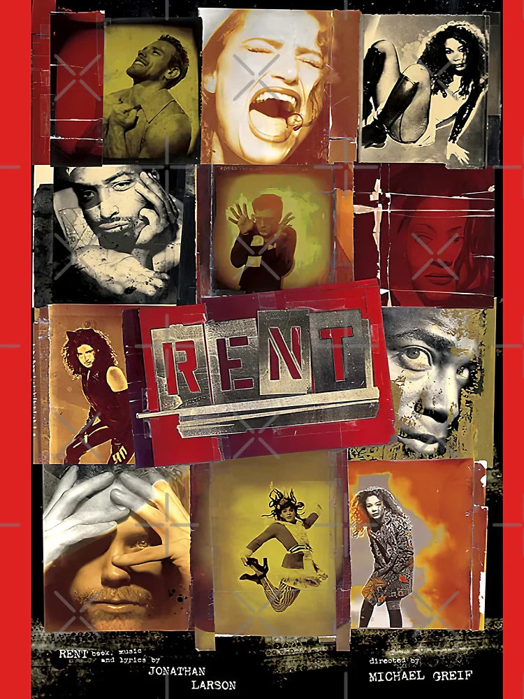 Vintage Rent Rock Musical, Signed By Complete Original Cast 1996 Classic T-Shirt
