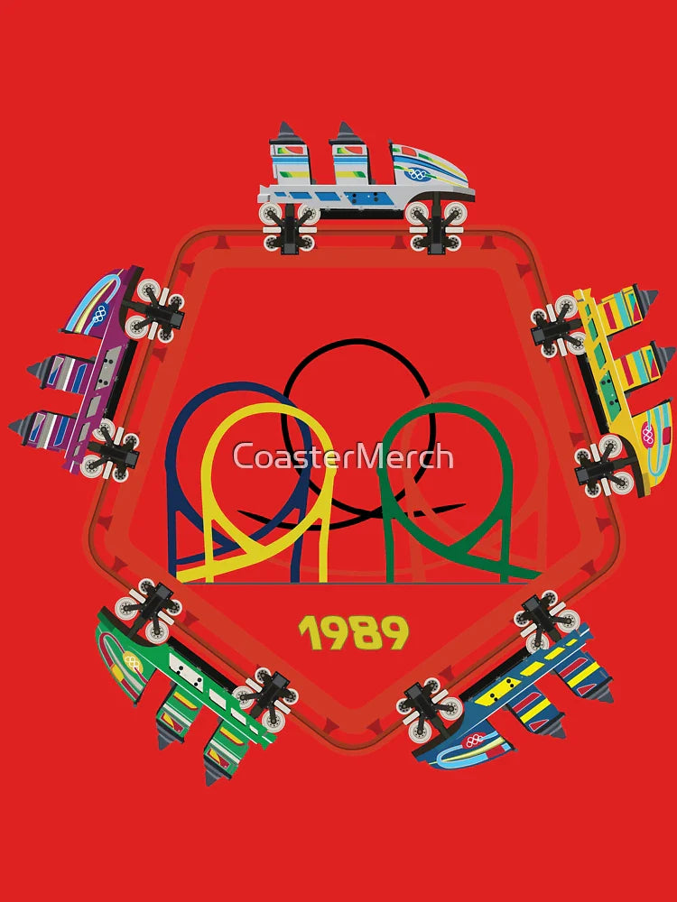 Olympia Looping 5 Coaster Car Design Classic T-Shirt