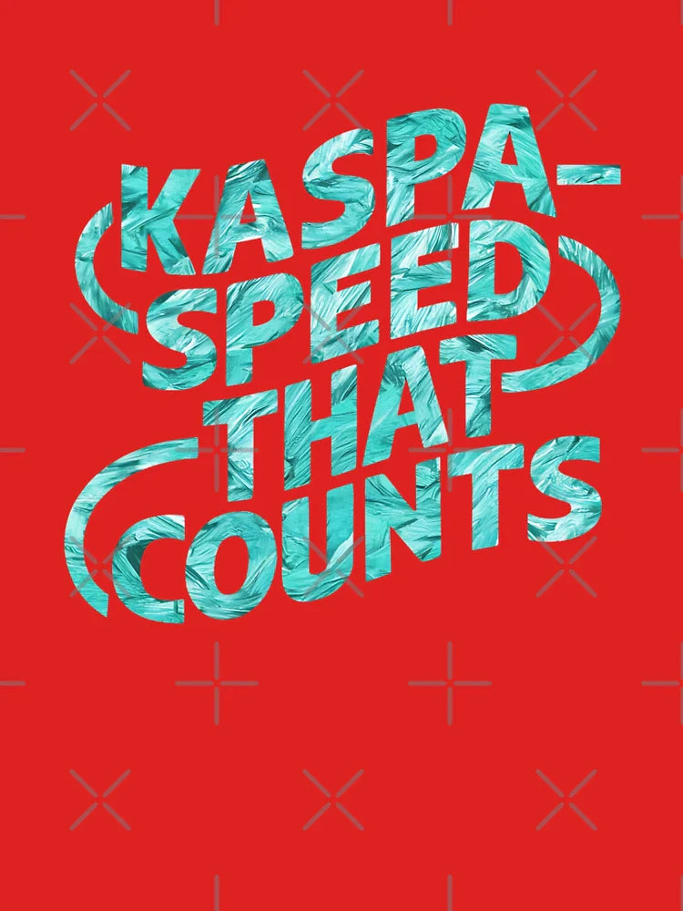 Kaspa Techno Pulse Rhythmic Blockchain Energy Classic T-Shirt