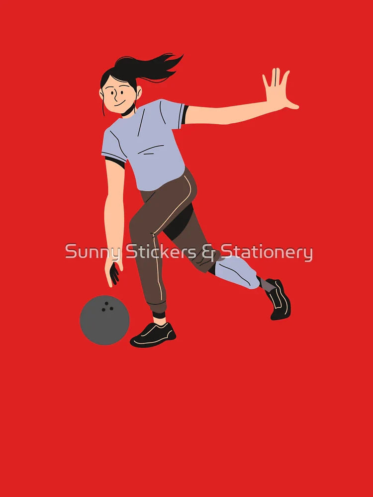 Woman Bowling Classic T-Shirt