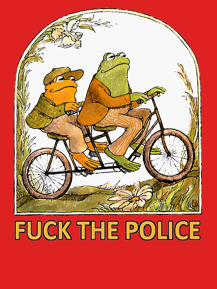 Frog Toad Fuck The Police  Classic T-Shirt