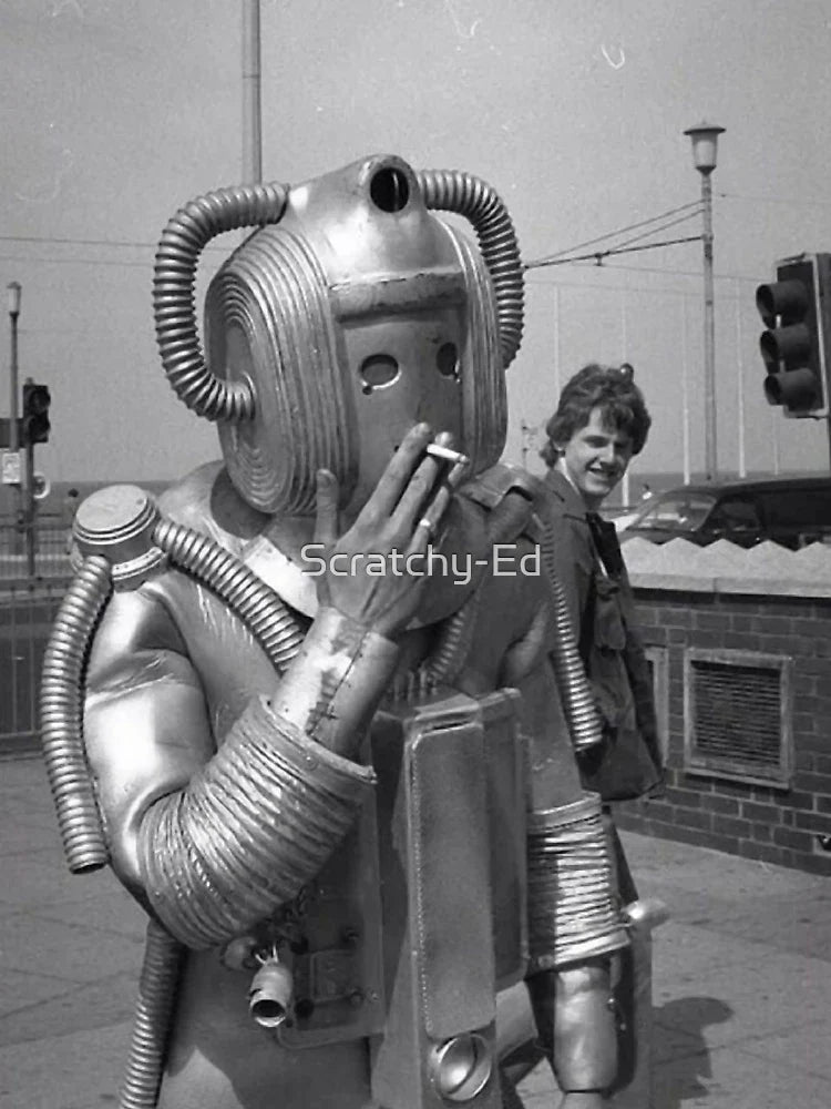 Smoking Cyberman Classic T-Shirt