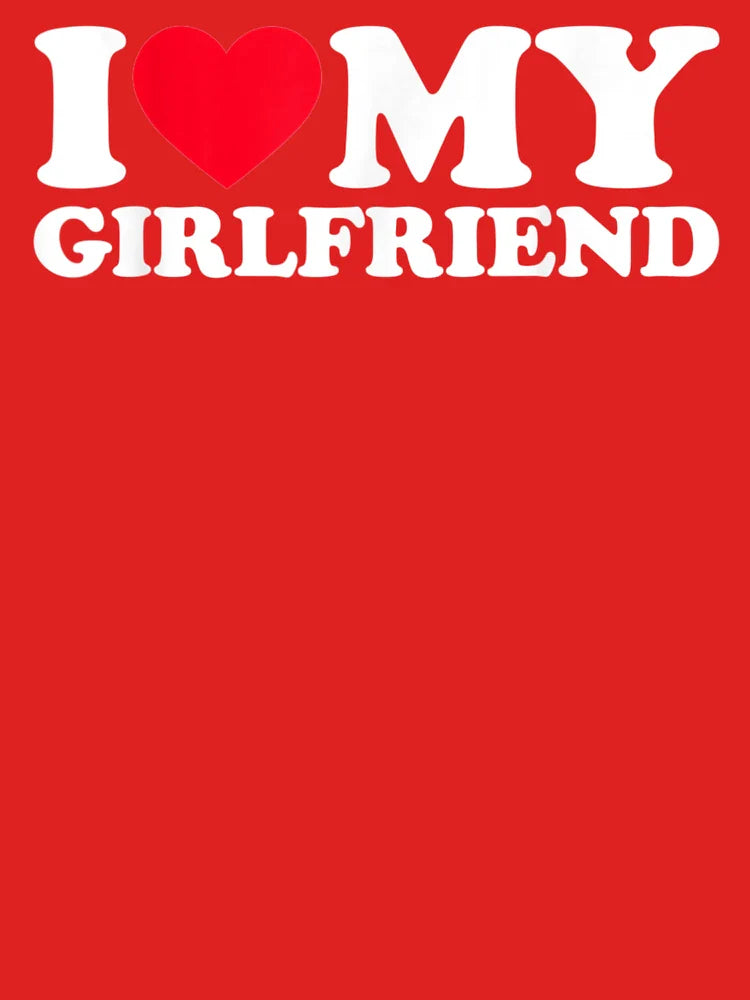 I Love My Girlfriend Shirt I Heart My Girlfriend Shirt GF Classic T-Shirt
