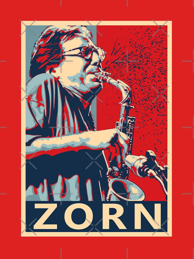 John Zorn Hope Poster - Greatest musicians in jazz history  Classic T-Shirt