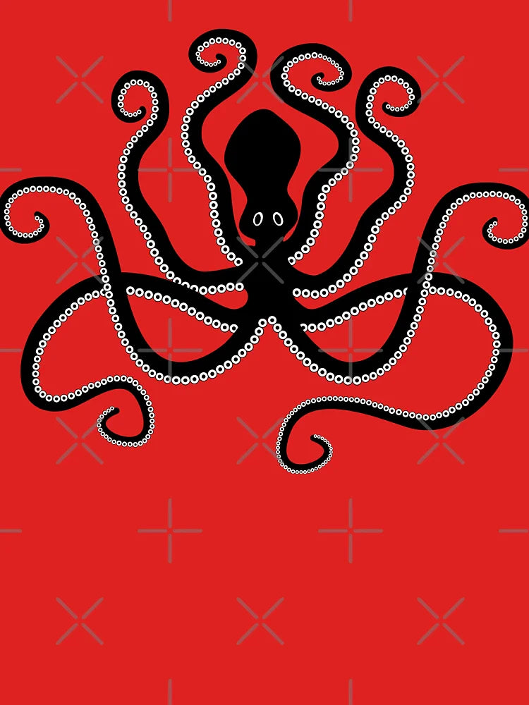 Minoan Ancient Greek Octopus from pottery Classic T-Shirt