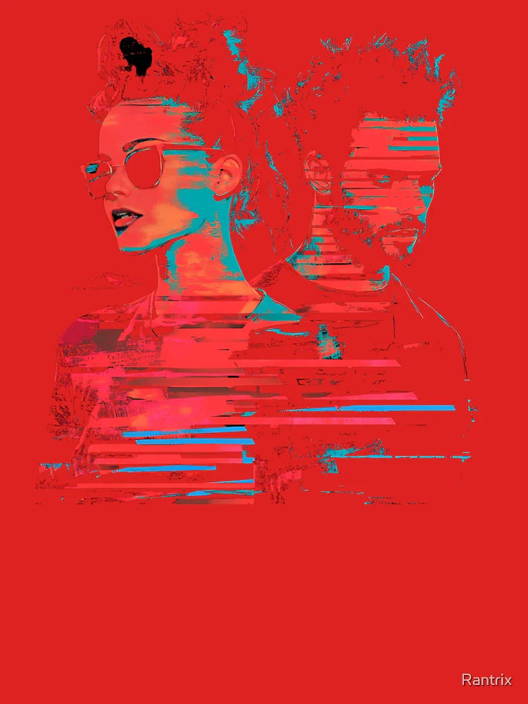 Signal Lost -  Neon T-shirt (No Text) Classic T-Shirt