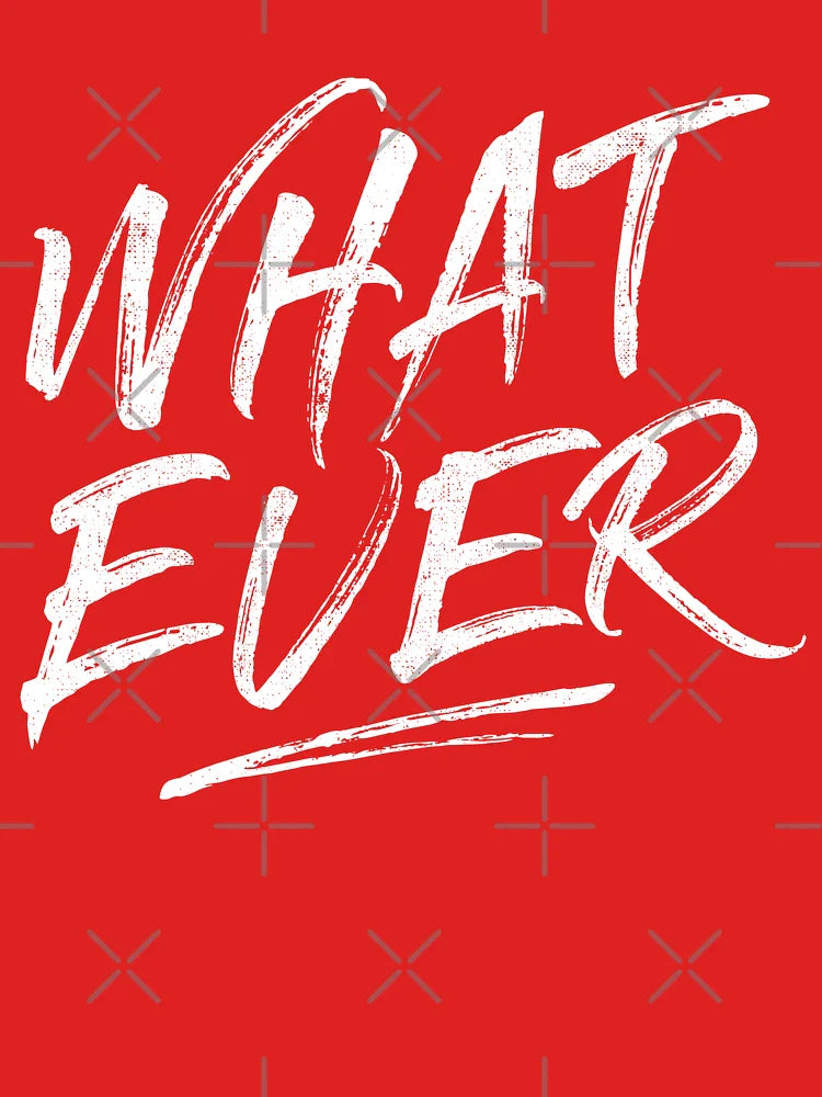 WHAT EVER INKED TYPO STATEMENT, BY SUBGIRL Classic T-Shirt