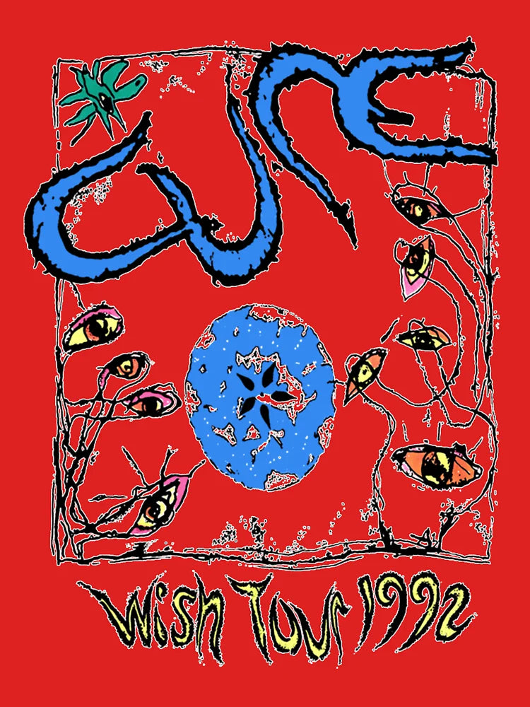 1992-The-Cure-Wish-Tour-front--1 Classic T-Shirt