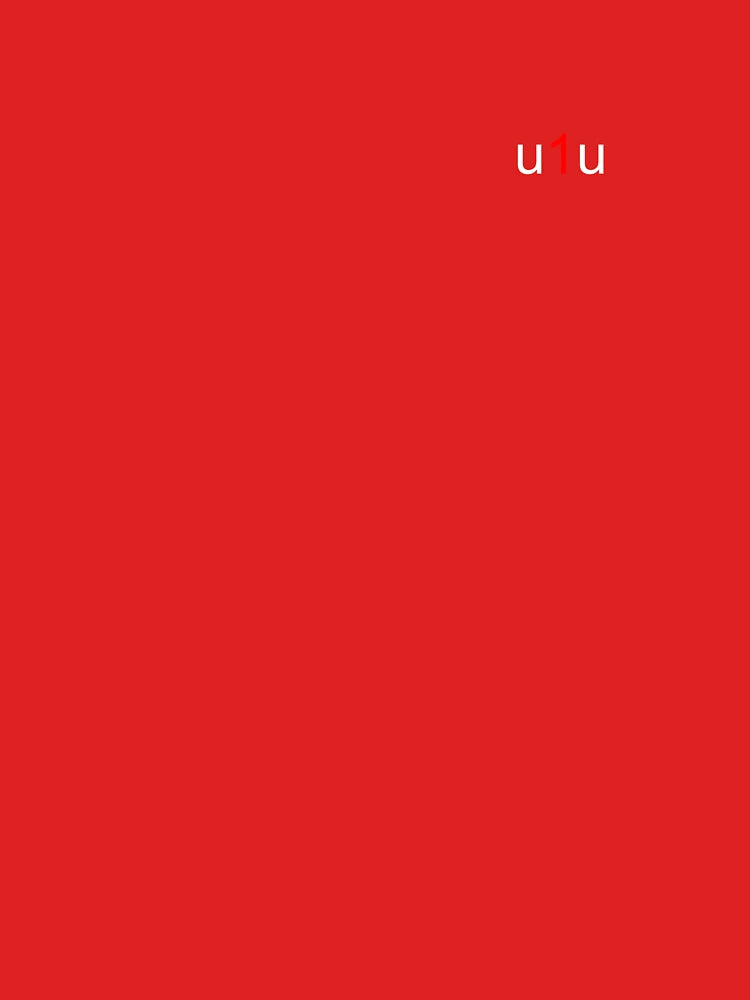 u1u White Badge Classic T-Shirt
