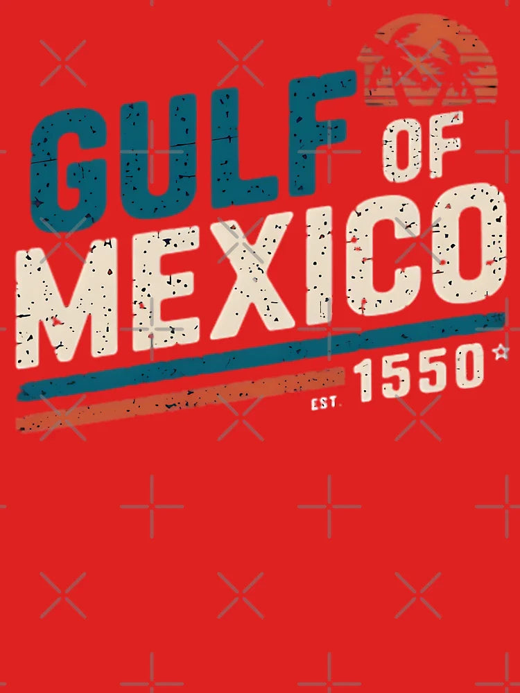 vintage-style logo for the Gulf of Mexico - EST. 1550 Classic T-Shirt
