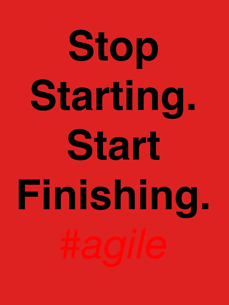 Stop Starting. Start Finishing Classic T-Shirt