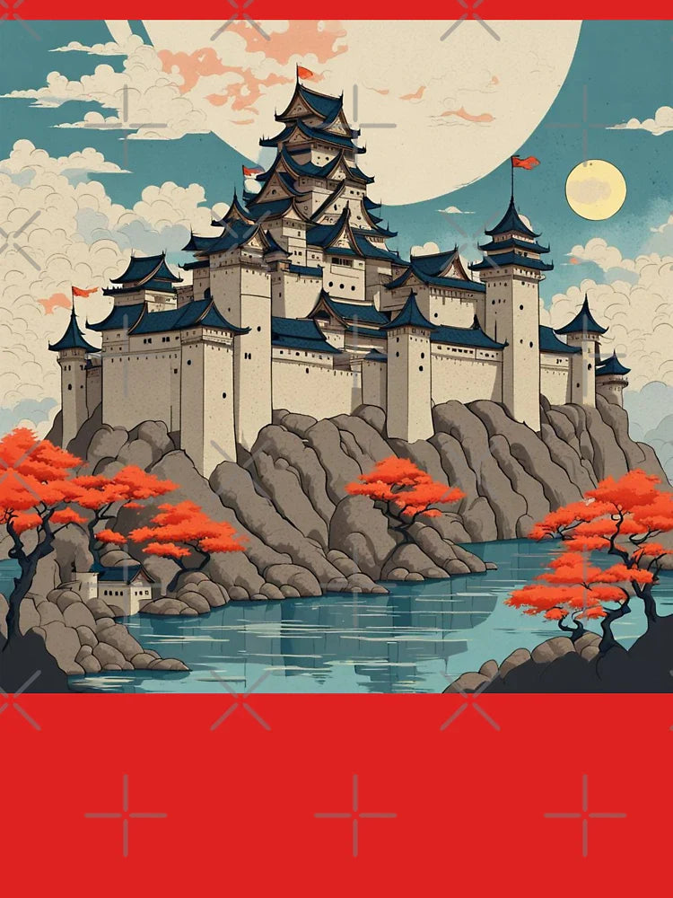 Japanese Fantasy Castle Classic T-Shirt