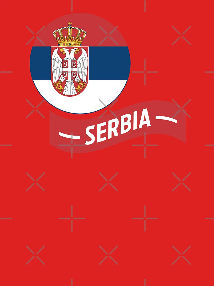 Serbia Flag Classic T-Shirt