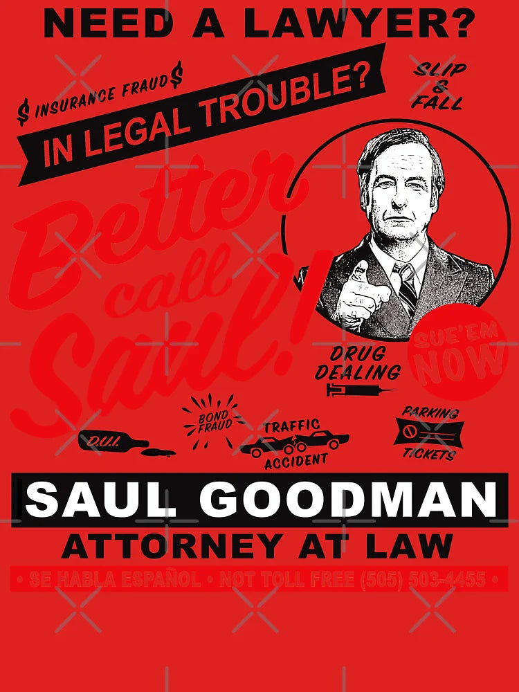 Need A Lawyer Then Call Saul Classic T-Shirt