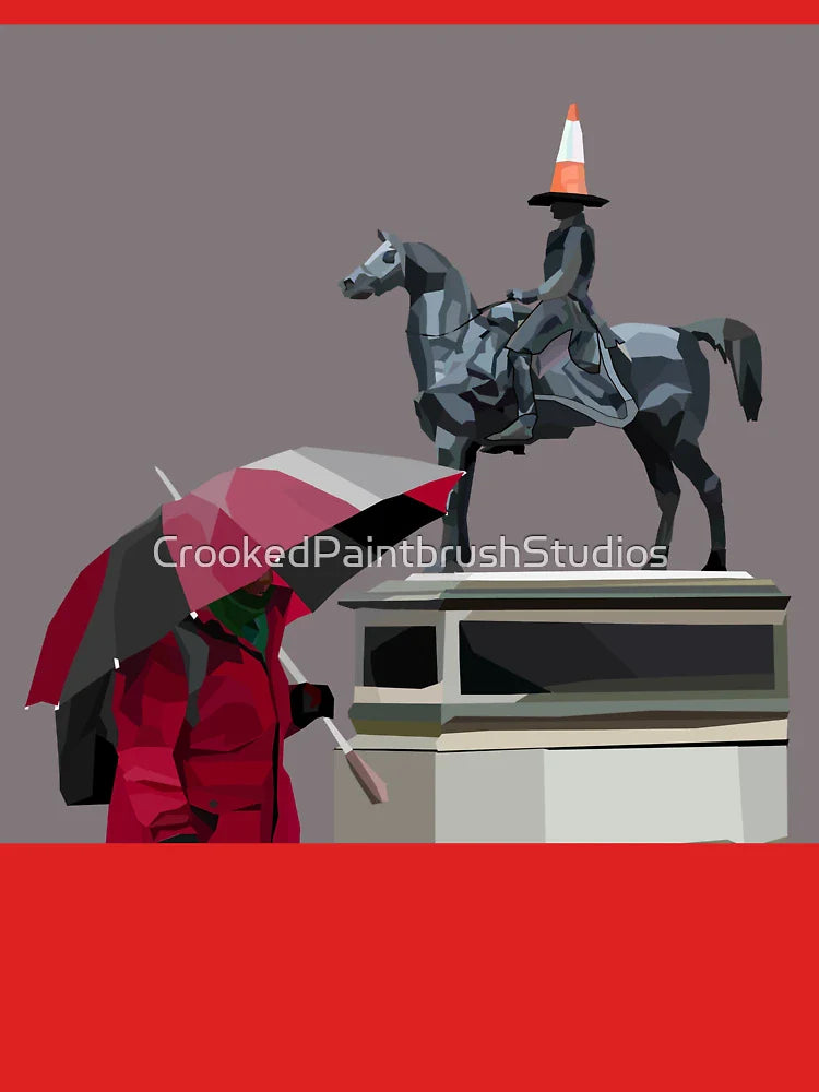 Glasgow, Duke of Wellington Statue Cone Classic T-Shirt