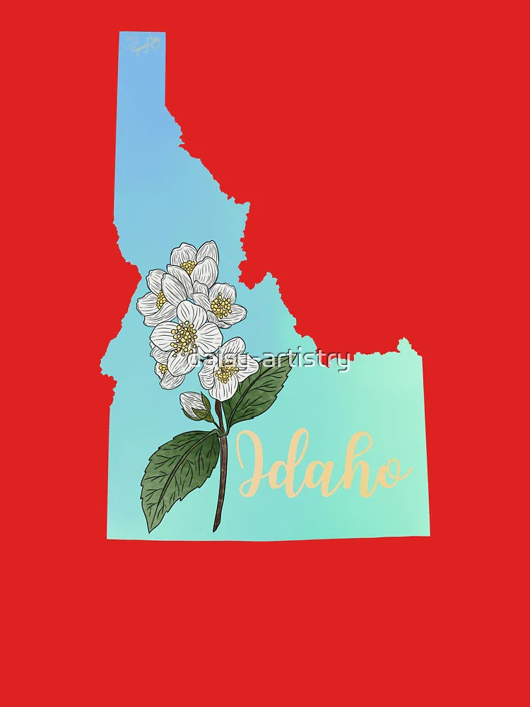 Idaho State Flower: Syringa or Mock Orange Classic T-Shirt