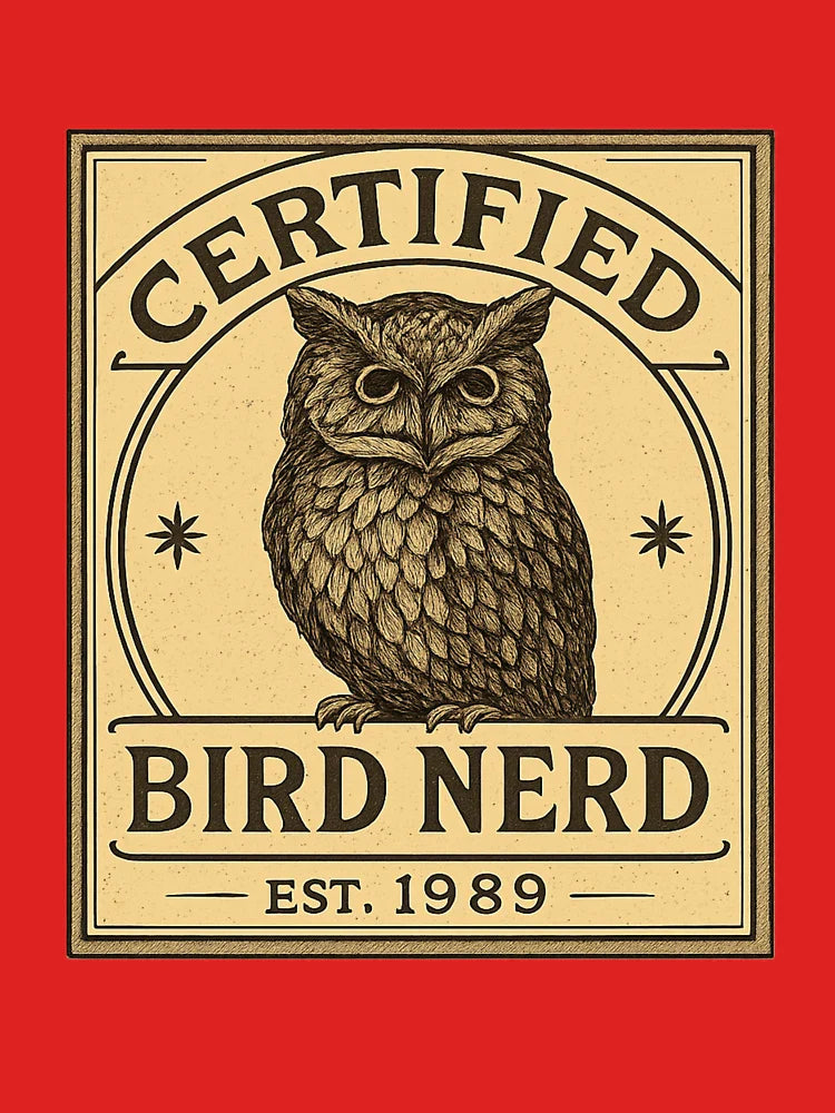 Certified bird nerd Classic T-Shirt