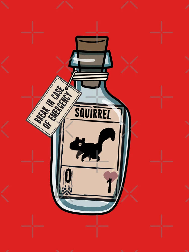 Squirrel in a bottle Classic T-Shirt