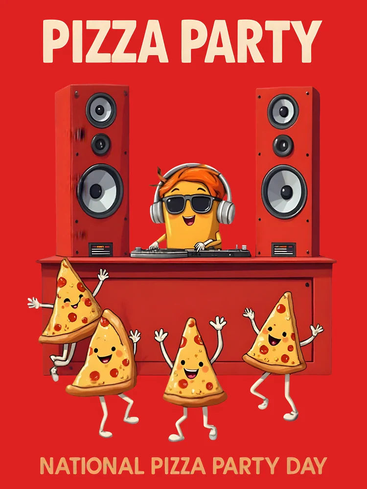 National Party Pizza Day May 15 2025 Classic T-Shirt