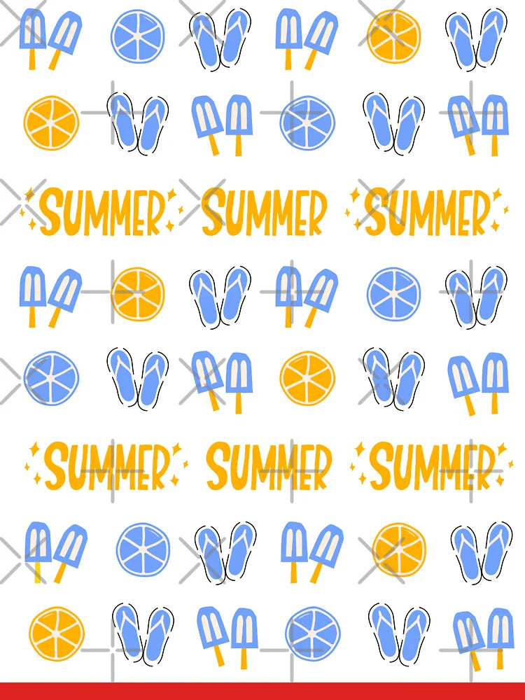 Reynolds fun presents blue and orange summer pattern Classic T-Shirt