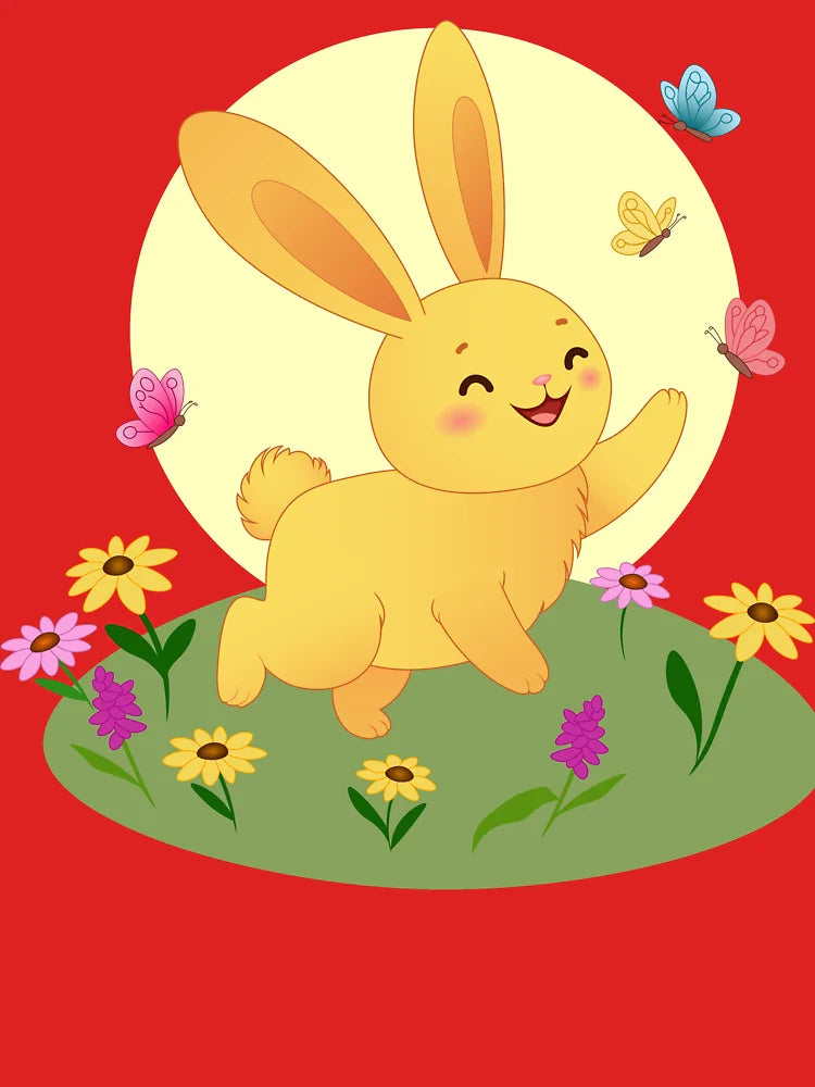 Bunny with butterfly Classic T-Shirt