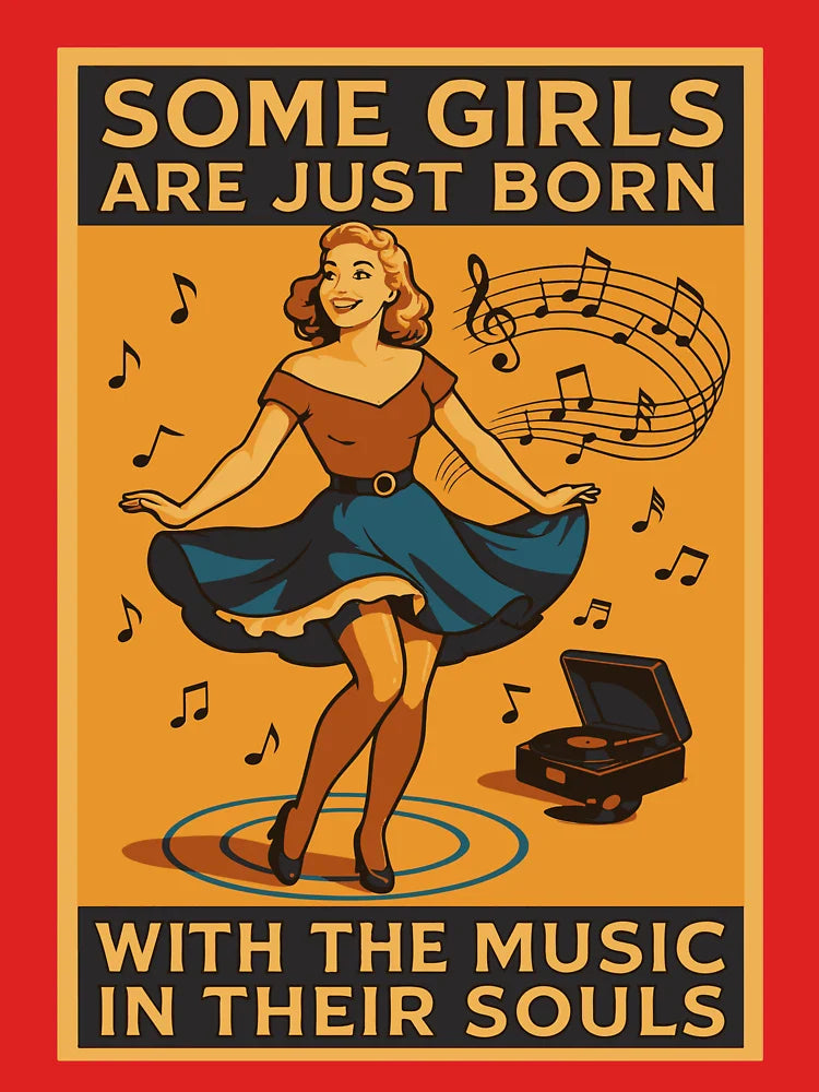 some girls are just born with music and dancing in their soul Classic T-Shirt