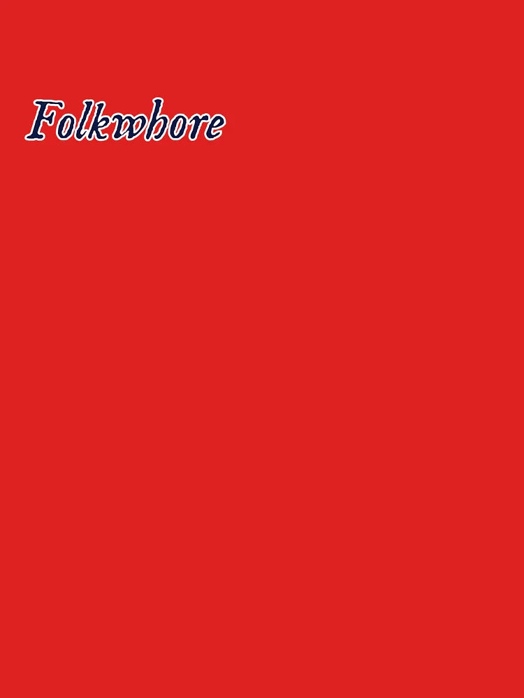 Folkwhore Text Classic T-Shirt
