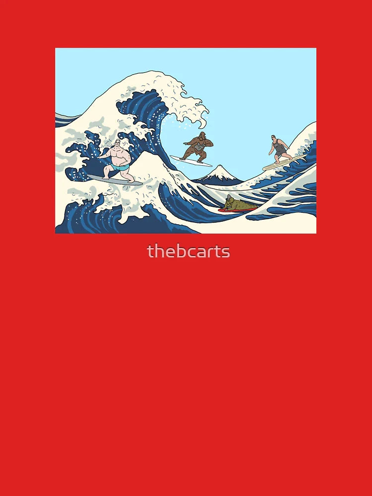 The Big Lez Show Surfs Up Classic T-Shirt
