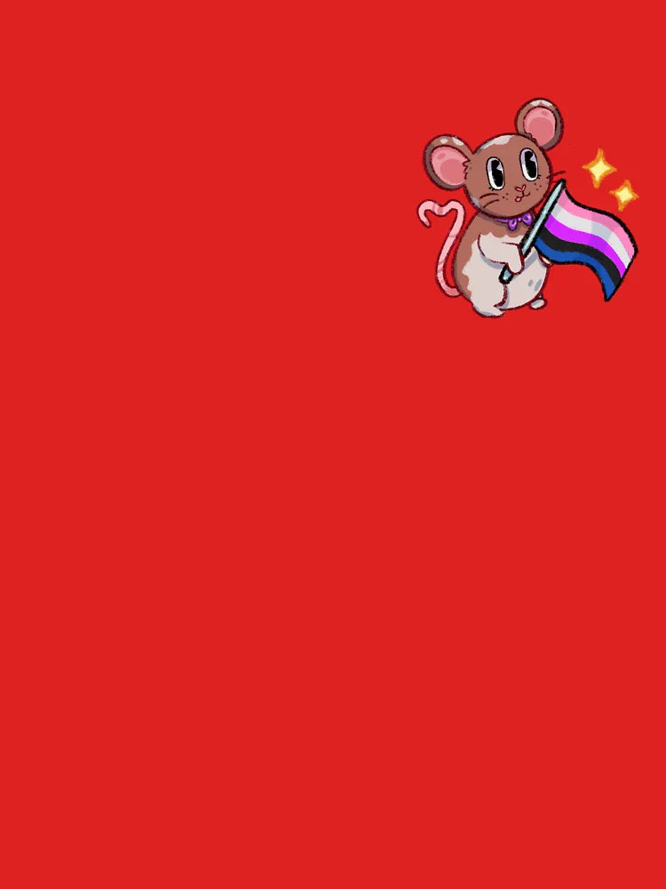 Genderfluid Pride Mouse Classic T-Shirt