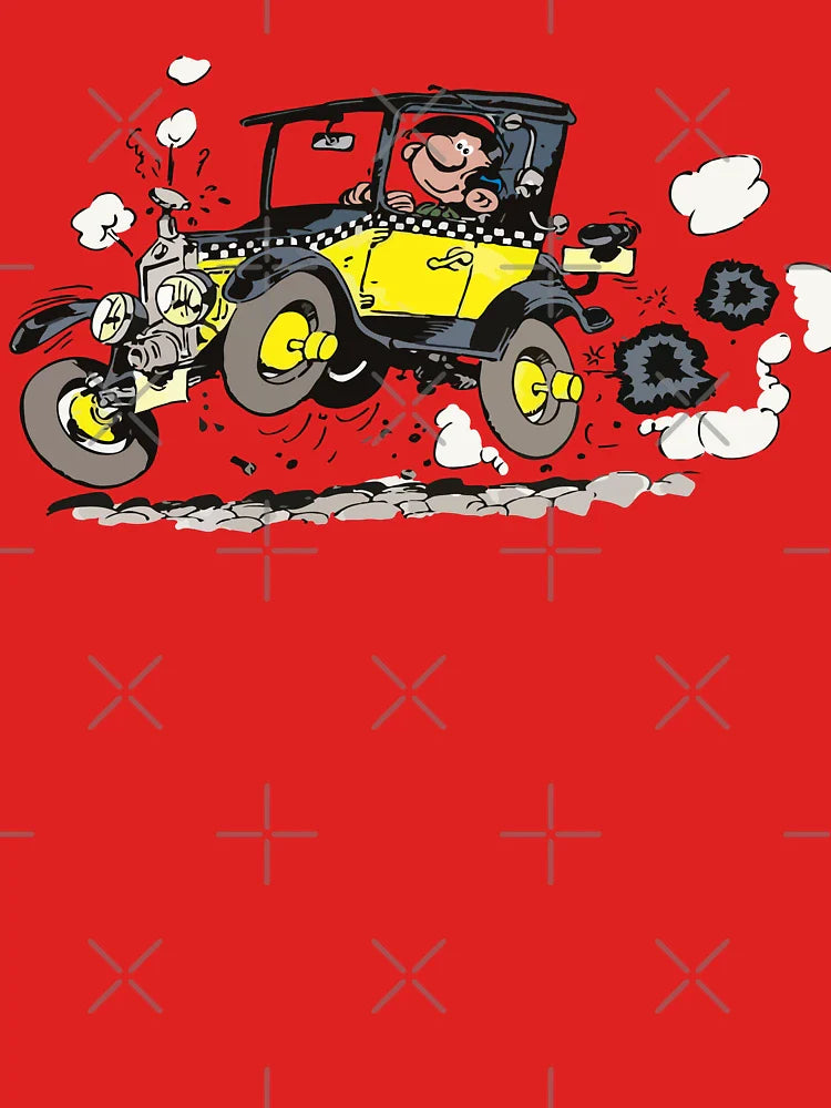 Gaston Goof in Car Classic T-Shirt