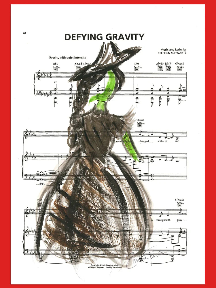 Elphaba - Defying Gravity Classic T-Shirt
