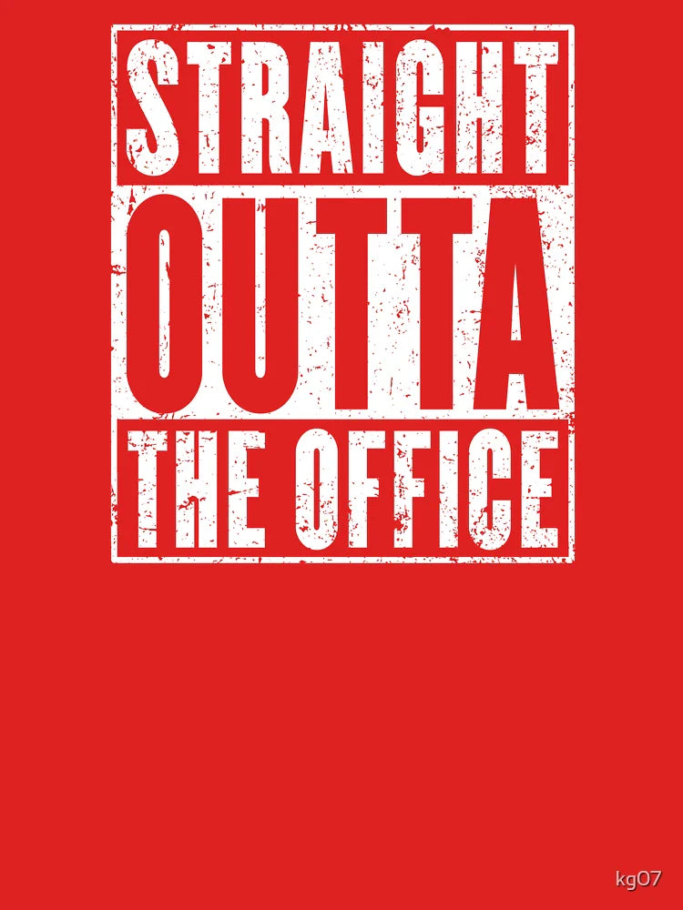 Straight Outta The Office Classic T-Shirt