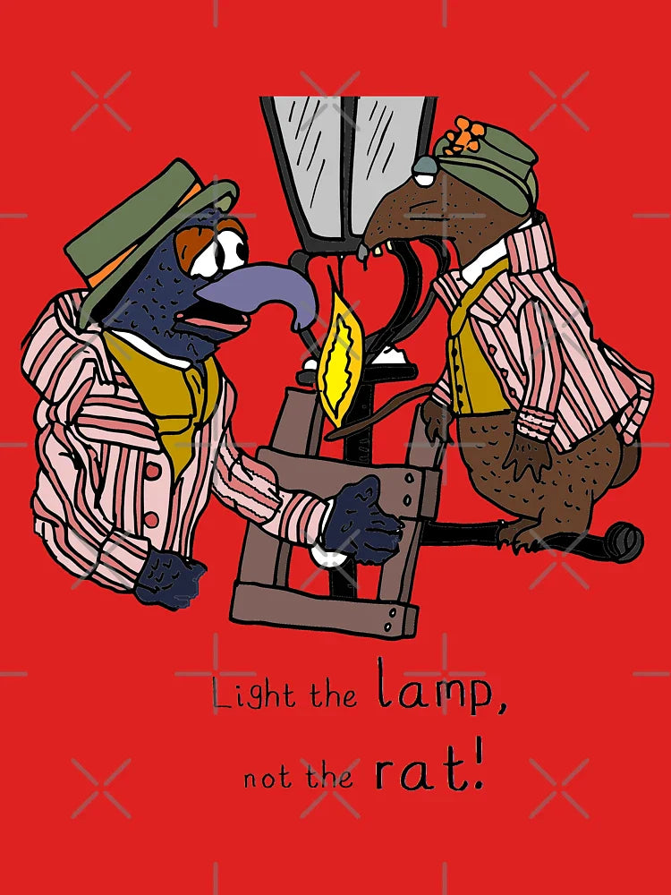 Light the lamp, not the rat! Classic T-Shirt
